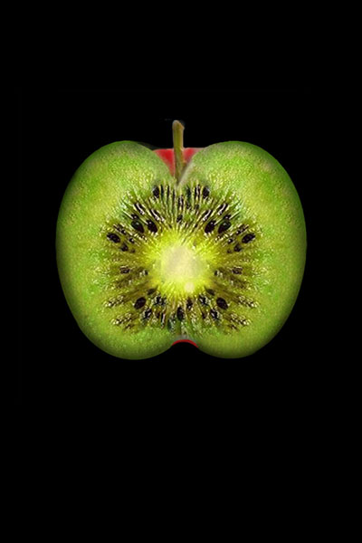 Apple-kiwi hybrid